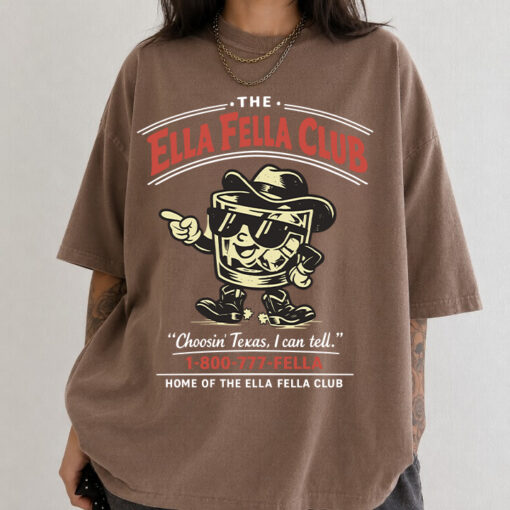 Ella's Fellas Club Graphic Tshirt