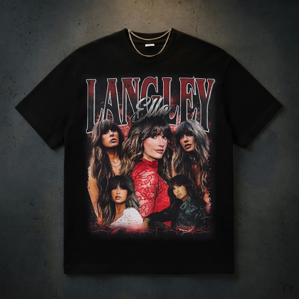 Ella Langley Vintage 90s Bootleg T-Shirt Retro Country Music Fan Comfort Colors Tee Ella Langley Vintage 90s Bootleg T-Shirt Retro Country Music Fan Comfort Colors Tee