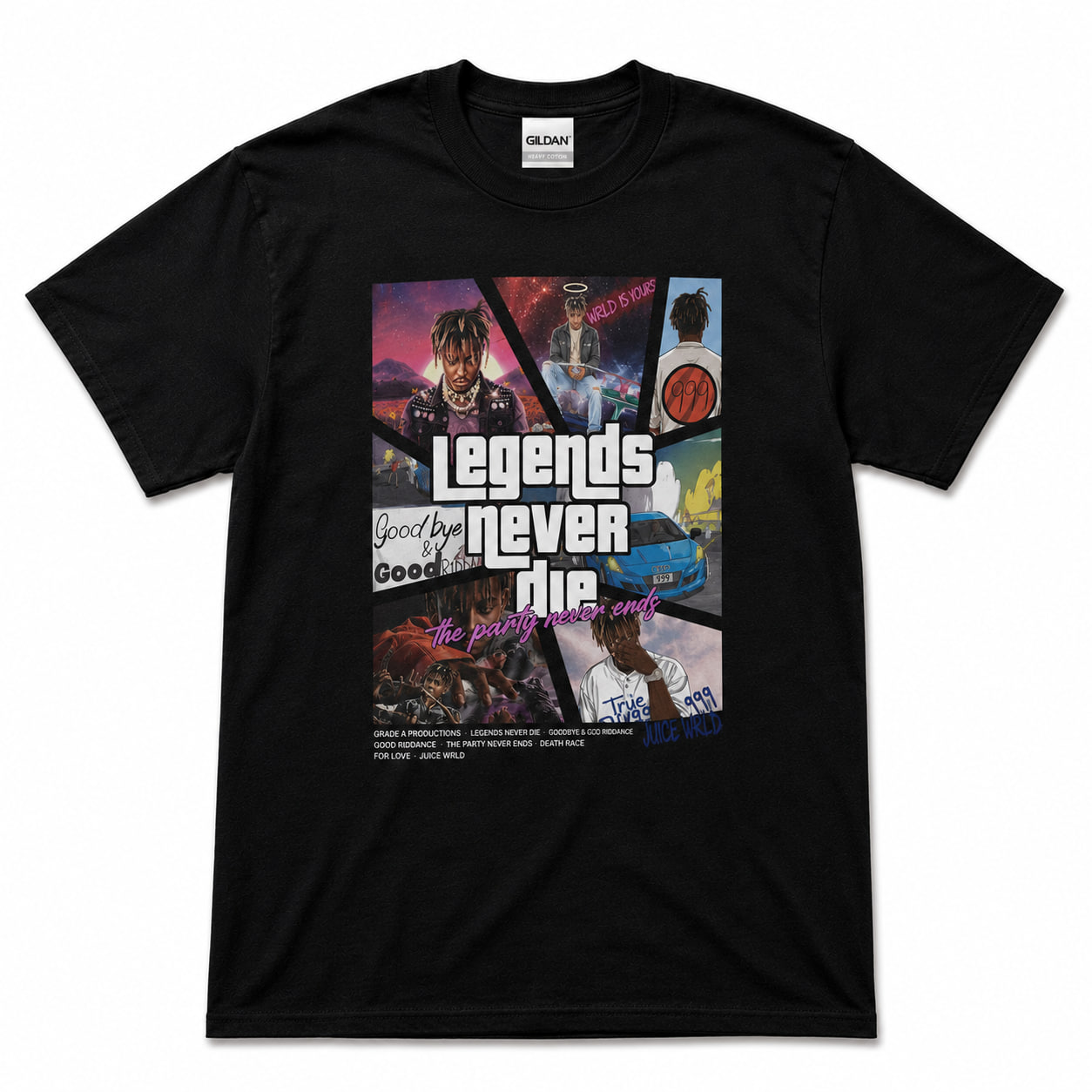 Juice WRLD Legends Never Die Graphic Tee