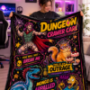Dungeon Crawler Carl Inspired Fleece Sherpa Blanket