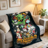 Custom Name Fleece Sherpa Blanket