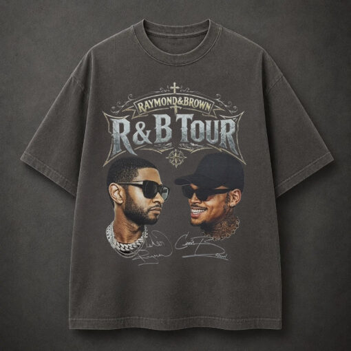 Usher Chris Brown Raymond Tour 2026 T-Shirt NA