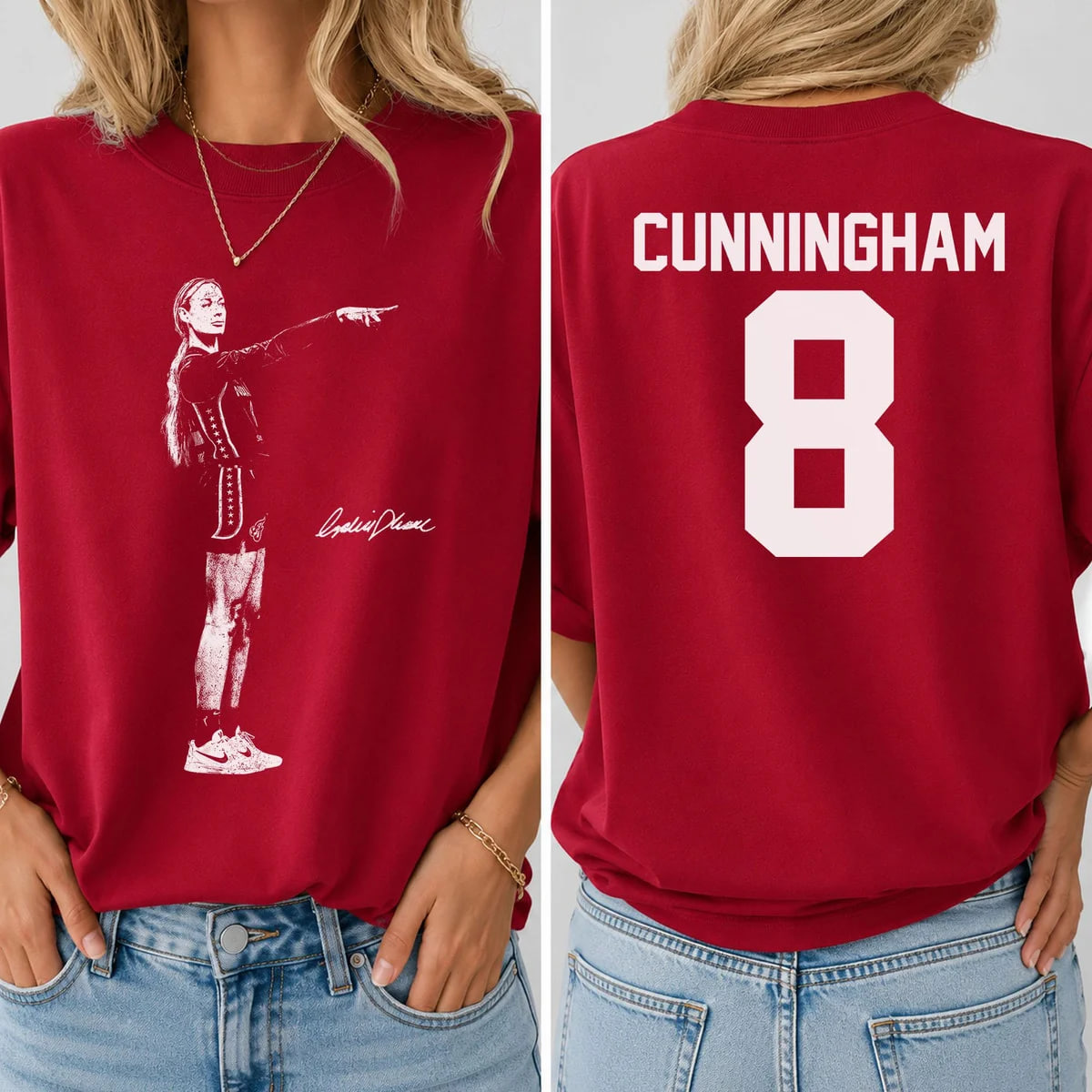 Sophie Cunningham Point Shirt, Basketball Fan Tee