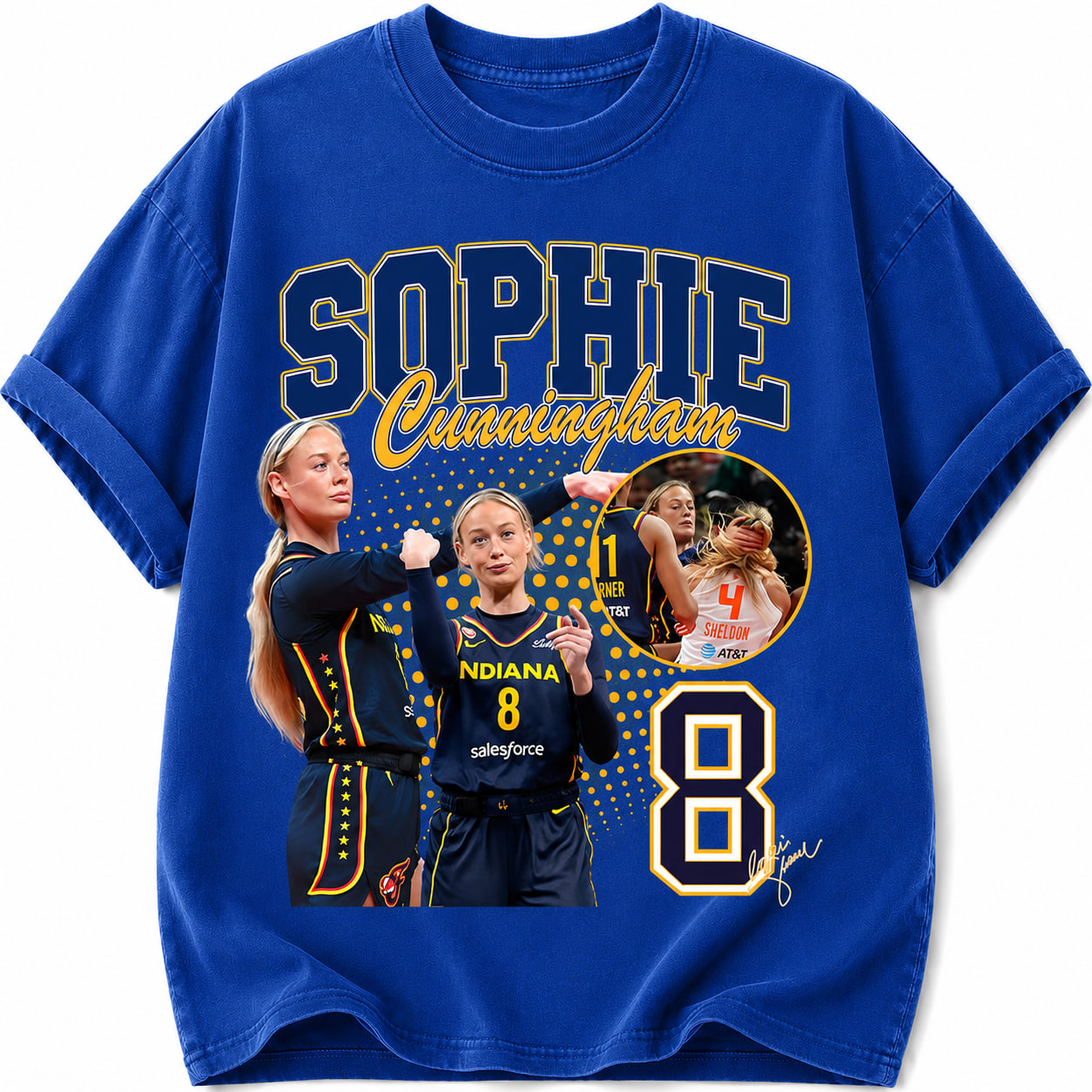 Retro Sophie Cunningham Point Signature T-Shirt (NA)
